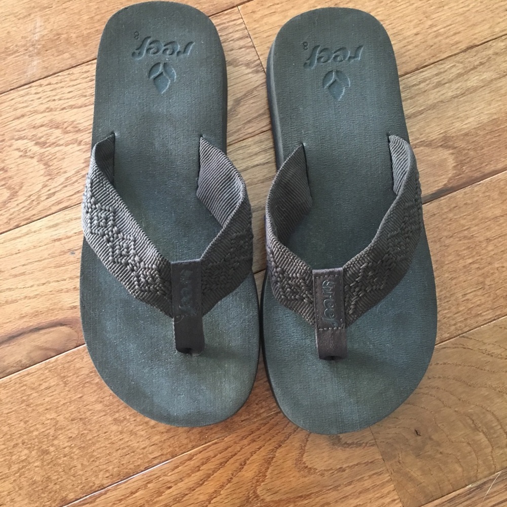 Reef classic sandals, brown. EUC.